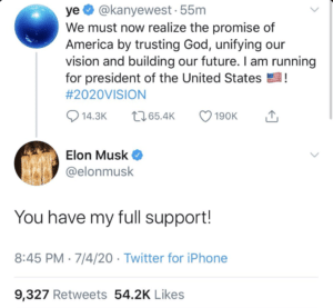 Tweet Elon Musk